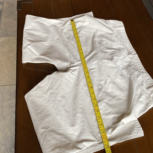 OLD NAVY BLUE JEANS Cream Denim Capris 100% Cotton Size 16 - Picture 9 of 9